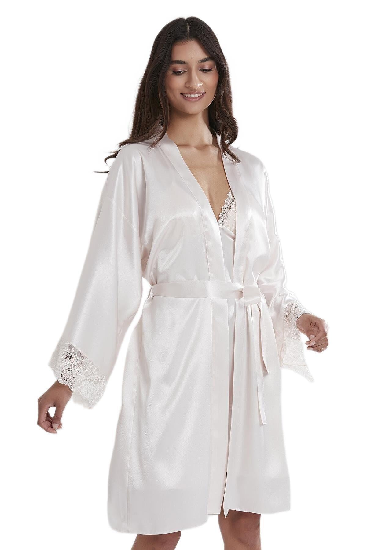 Pierre Cardin Kadın 2li Gecelik Sabahlık Takım 4250