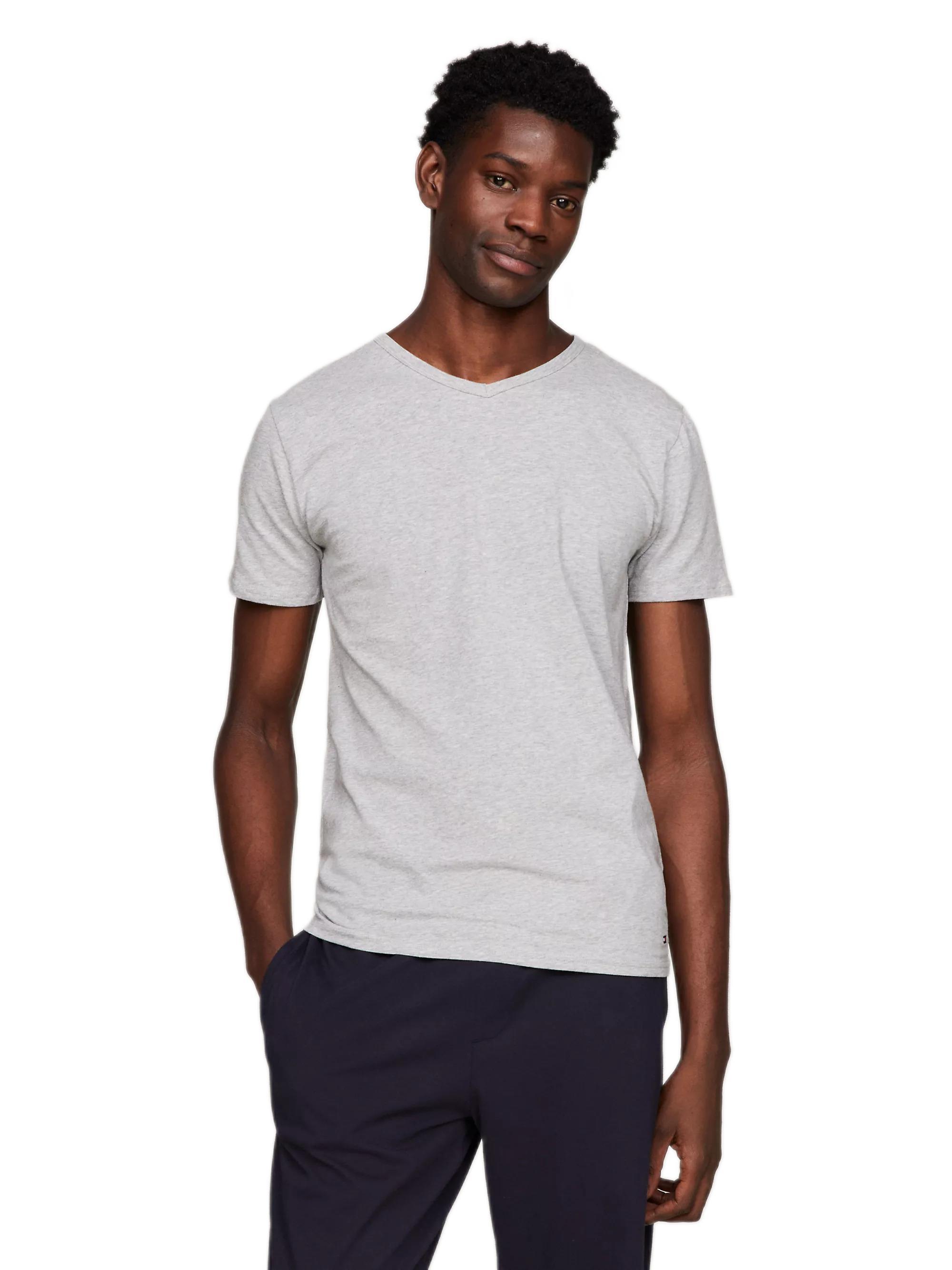 Tommy Hilfiger Erkek 3lü V Yaka T-Shirt
