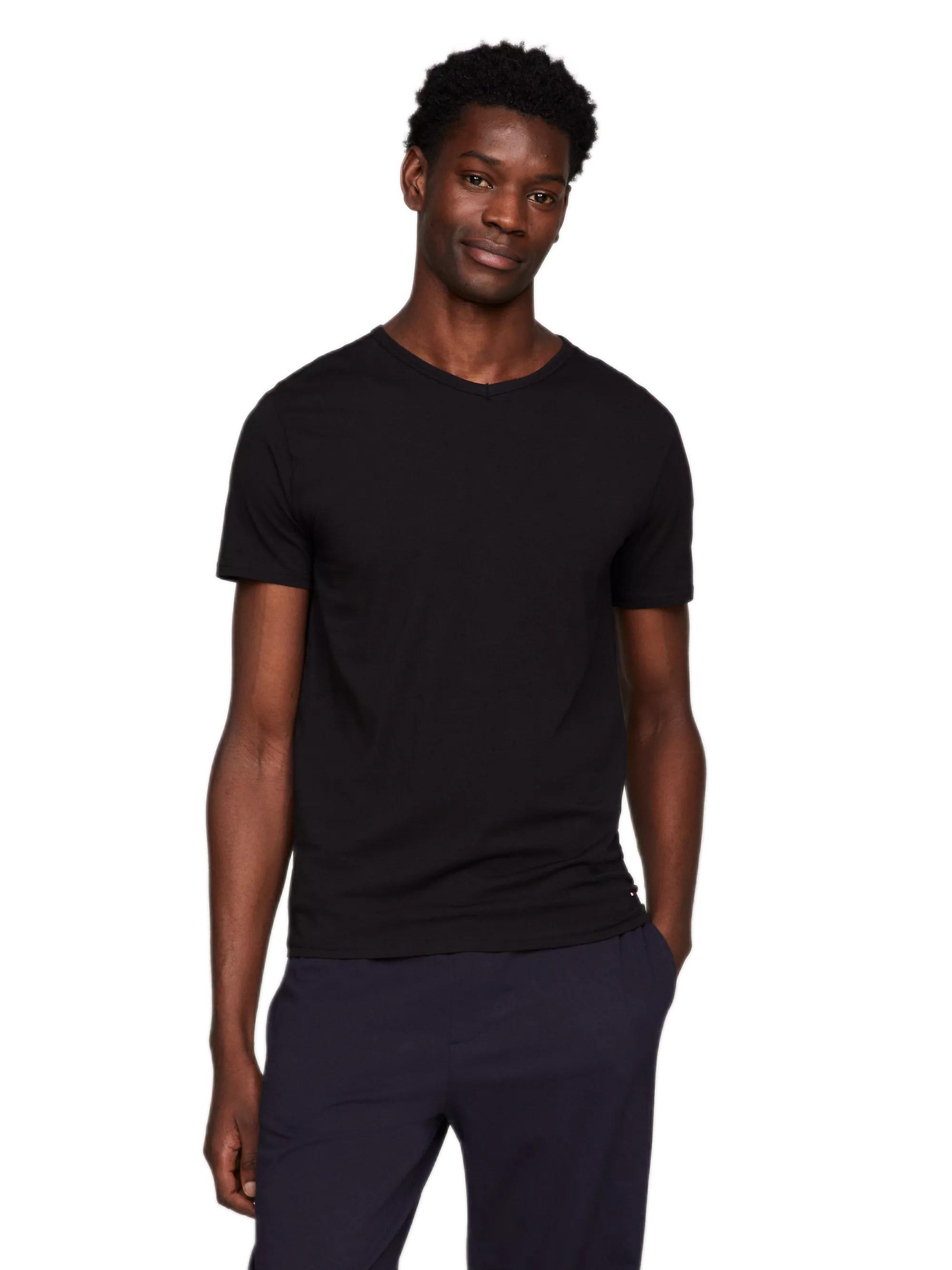 Tommy Hilfiger Erkek 3lü V Yaka T-Shirt