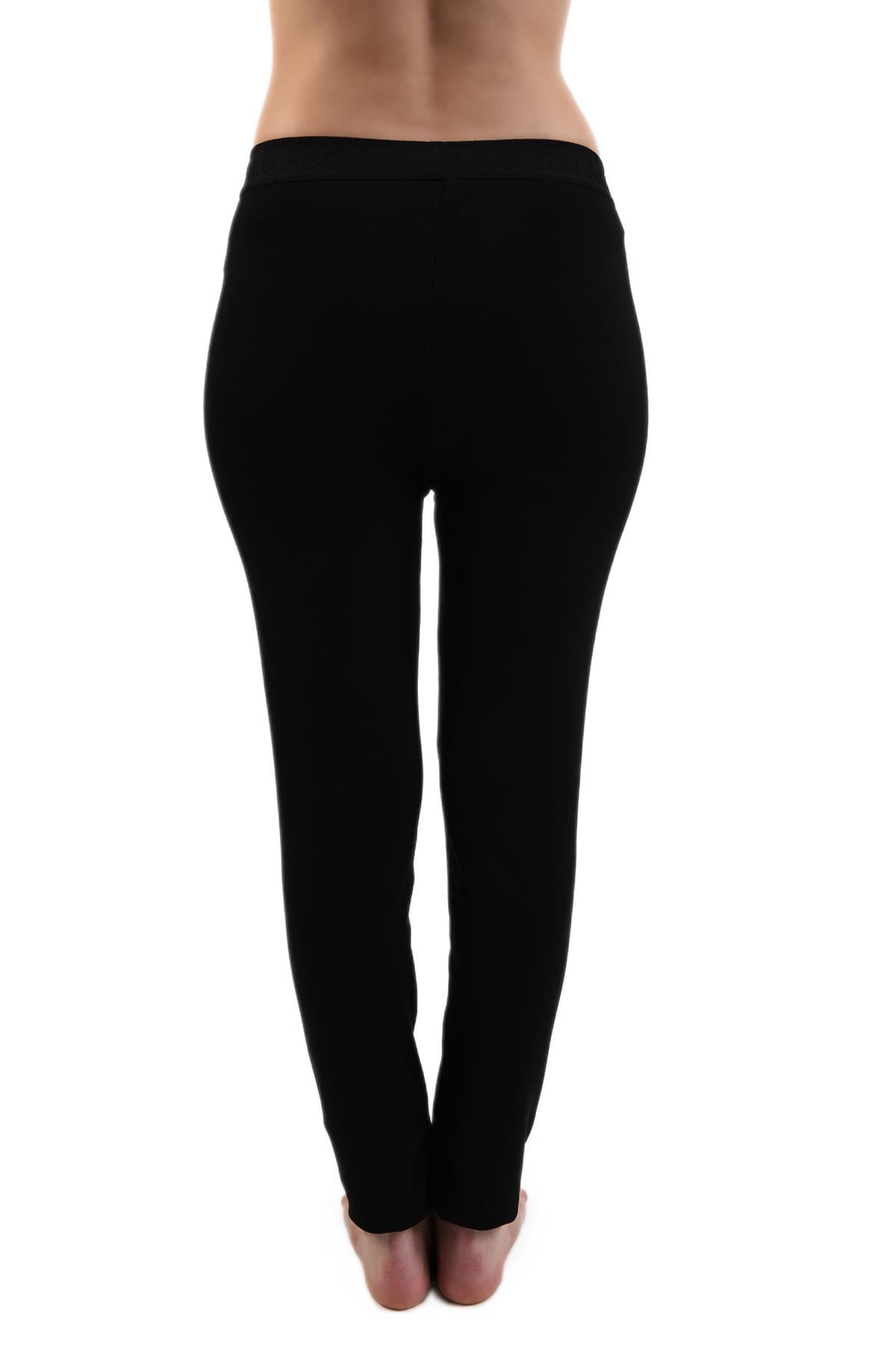 U.S. Polo Assn. Kadın Siyah Termal Alt İçlik 15070 