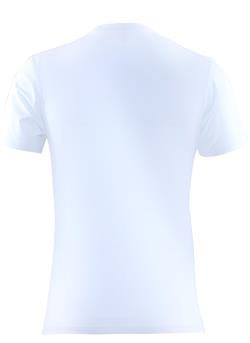 Blackspade Erkek Beyaz Bisiklet Yaka Atlet Aura 9506
