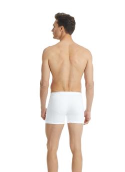 Blackspade Erkek Beyaz Boxer Pamuklu 3lü Paket 9673