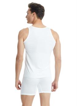 Blackspade Erkek Beyaz Modal Atlet Silver 9305