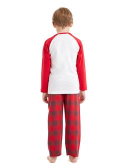 Blackspade Erkek Çocuk Beyaz Pijama Takımı 40561