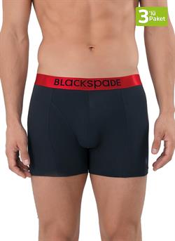 Blackspade Erkek Siyah Boxer 3lü Paket Modern Basics 9471