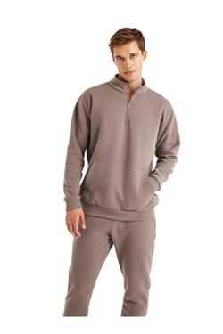 Blackspade Erkek Vizon Sweatshirt 40620