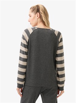 Blackspade Kadın Antrasit Pijama Üstü 51973
