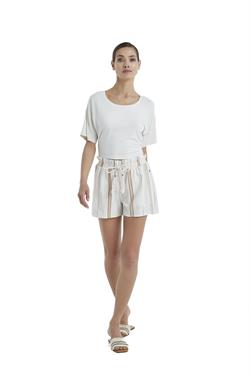 Blackspade Kadın Bej Şort 60405 