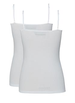 Blackspade Kadın Beyaz İnce Askılı Atlet 2li Paket 1592