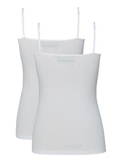 Blackspade Kadın Beyaz İnce Askılı Atlet 2li Paket 1591