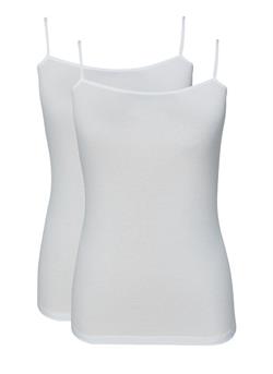 Blackspade Kadın Beyaz İnce Askılı Atlet 2li Paket 1592