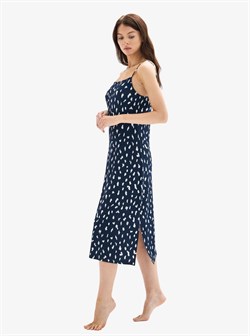 Blackspade Kadın Desenli Coastal Town Gecelik 52073
