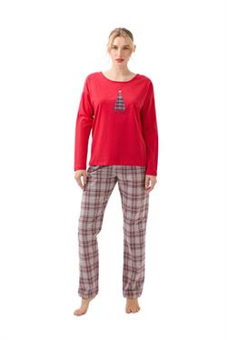 Blackspade Kadın Kırmızı Pijama Takımı 51967
