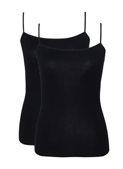 Blackspade Kadın Siyah İnce Askılı Atlet 2li Paket 1592