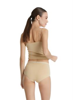 Blackspade Kadın Ten Yüksek Bel Slip Külot 1307