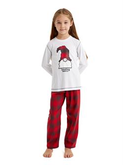 Blackspade Kız Çocuk Beyaz Pijama Takımı 51635