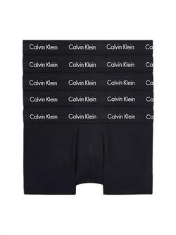 Calvin Klein Erkek 5li Low Rise Siyah Boxer Trunk