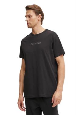 Calvin Klein Erkek Siyah Yuvarlak Yaka T-Shirt 000NM2748E