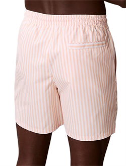 Calvin Klein Erkek Turuncu Orta Boy Bağcıklı Deniz Şortu LV00N61045