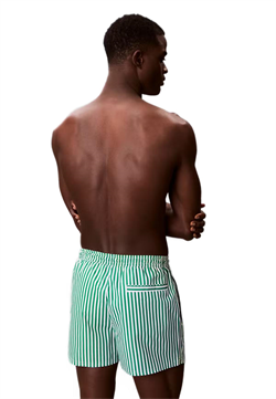 Calvin Klein Erkek Yeşil Kısa Bağcıklı Deniz Şortu LV00N61046