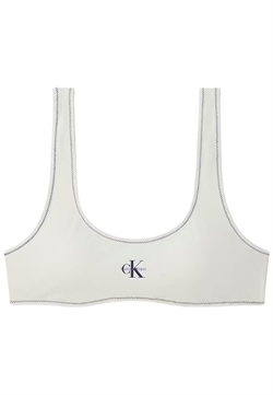 Calvin Klein Kadın Beyaz Bralet Bikini Üstü LV00Q61100