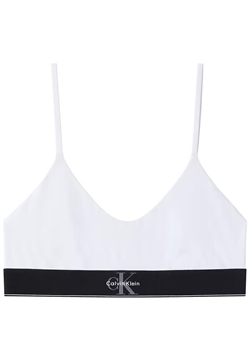 Calvin Klein Kadın Beyaz Desteksiz Bralet Sütyen LV00QF8814