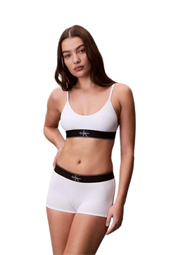 Calvin Klein Kadın Beyaz Desteksiz Bralet Sütyen LV00QF8814