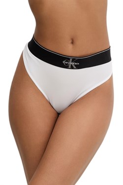 Calvin Klein Kadın Beyaz Tanga Külot LV00QF8813