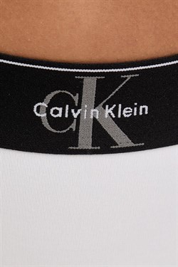 Calvin Klein Kadın Beyaz Yüksek Bel Külot LV00QF8705