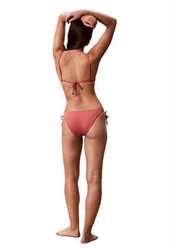 Calvin Klein Kadın Kırmızı Yan Bağlamalı Bikini Altı LV00Q62704