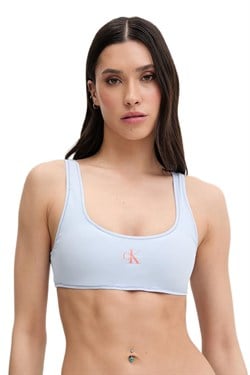 Calvin Klein Kadın Mavi Bralet Bikini Üstü LV00Q61100
