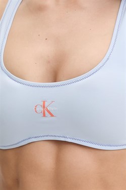 Calvin Klein Kadın Mavi Bralet Bikini Üstü LV00Q61100