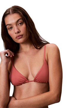 Calvin Klein Kadın Pembe Üçgen Bikini Üstü LV00Q62697