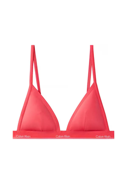 Calvin Klein Kadın Pembe Üçgen Bikini Üstü LV00Q61208