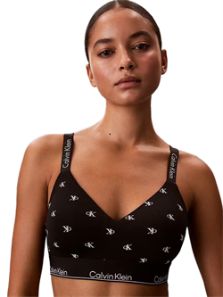 Calvin Klein Kadın Siyah Hafif Destekli Bralet Sütyen LV00QF8504