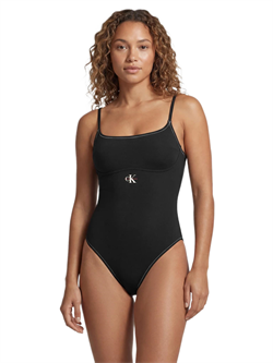 Calvin Klein Kadın Siyah Mayo LV00Q61217