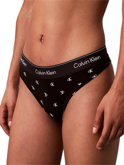 Calvin Klein Kadın Siyah Tanga Külot LV00QF8518