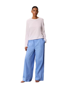 Calvin Klein Kadın Uzun Kollu Pantolonlu Pijama Takımı LV00QS7638