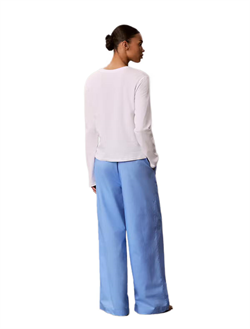 Calvin Klein Kadın Uzun Kollu Pantolonlu Pijama Takımı LV00QS7638