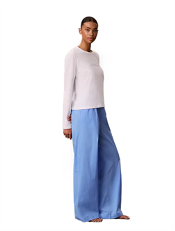 Calvin Klein Kadın Uzun Kollu Pantolonlu Pijama Takımı LV00QS7638