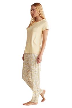 Catherines Kadın Sarı Pijama Takım 2508 