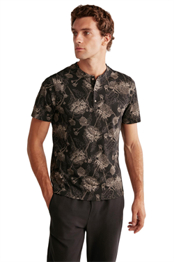 First Touch Erkek Siyah Pijama Takım