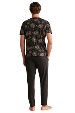 First Touch Erkek Siyah Pijama Takım