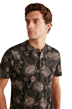 First Touch Erkek Siyah Pijama Takım