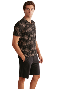 First Touch Erkek Siyah Şort Takım