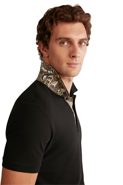 First Touch Erkek Siyah T-Shirt