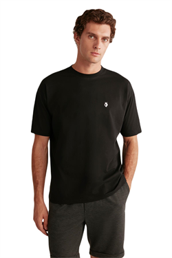 First Touch Erkek Siyah T-Shirt