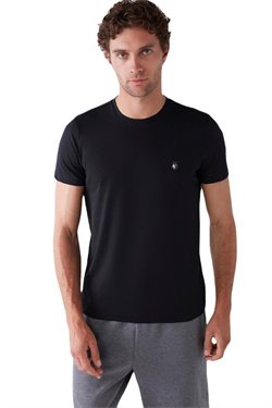 First Touch Erkek Siyah T-Shirt