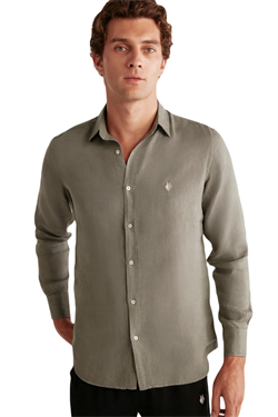 First Touch Erkek Yeşil Gömlek