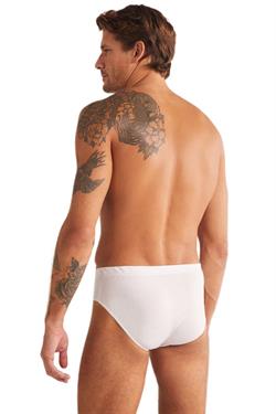 Kom Erkek Beyaz Paul Pamuklu Basic 2li Slip